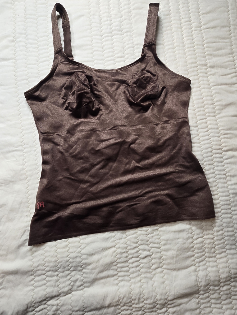 Ruby Ribbon Brown Stretch Shaping Camisole